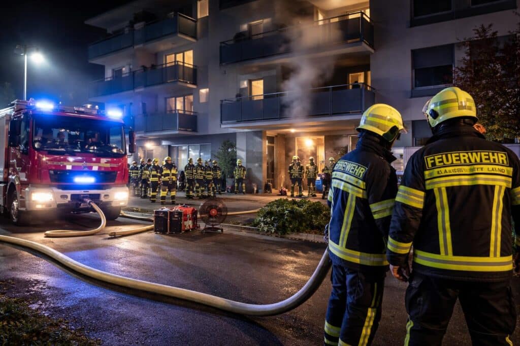 20-Jähriger nach Küchenbrand im Spital