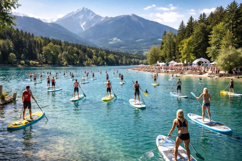 Faaker See: „Kärnten bewegen“ beim SUP-Festival!