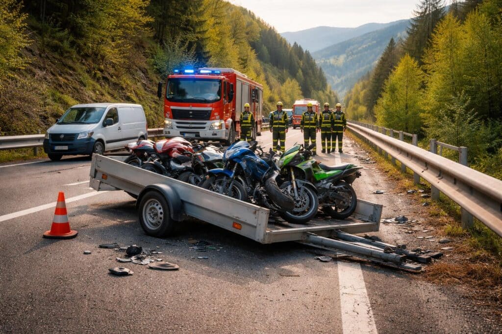 Verkehrsunfall mit Sachschaden - Verdacht der Gefährdung der körperlichen Sicherheit