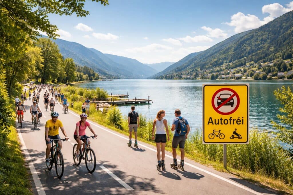 Autofreier Tag am Ossiacher See
