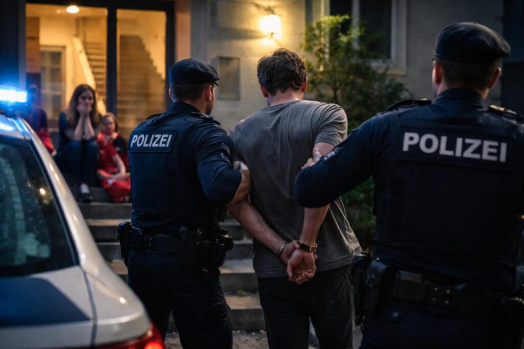 Partnerin verletzt und Polizisten attackiert