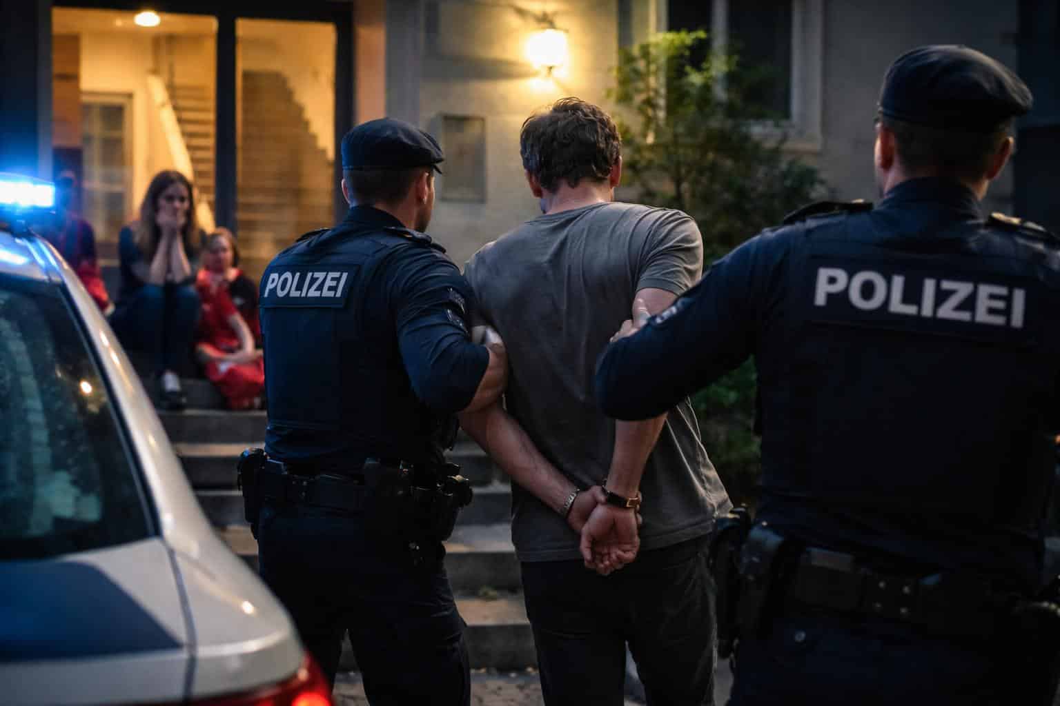 Partnerin verletzt und Polizisten attackiert