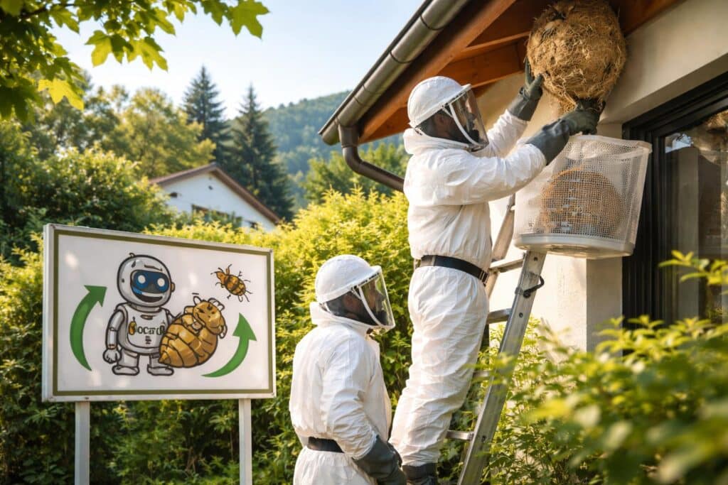 Villach fördert Umsiedelung von Wespen- und Hornissennestern 