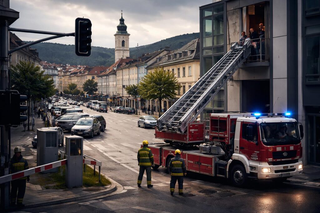 Stromausfall legte weite Teile St. Veits kurzzeitig lahm