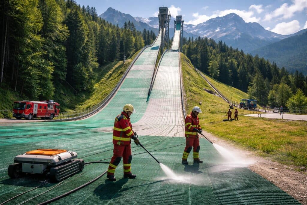 Schanzen starten in Sommersaison