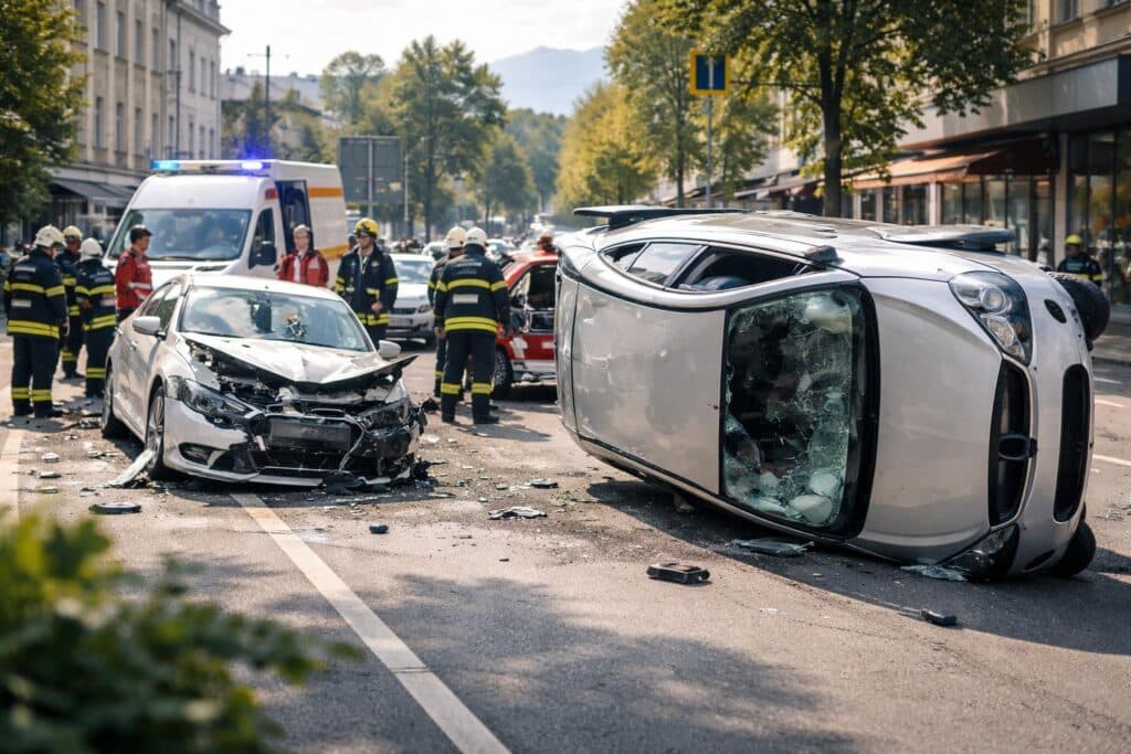 Verkehrsunfall mit Personenschaden in Klagenfurt