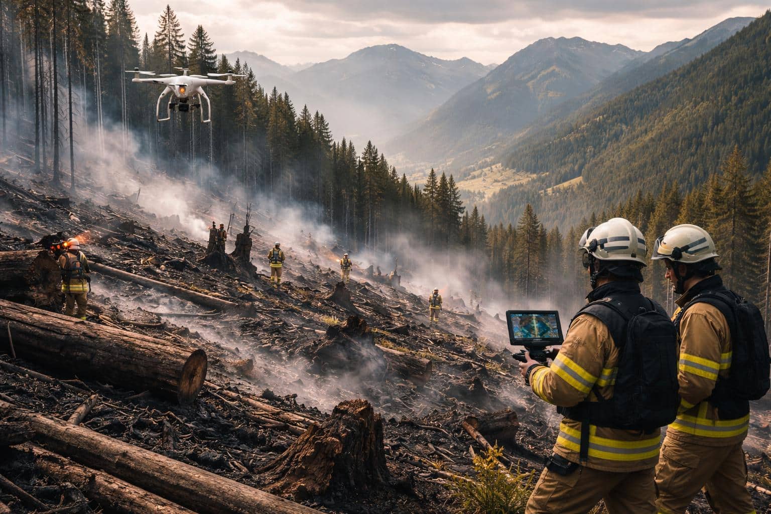 Kein Waldbesitzer versichert: Millionen-Schäden nach Brand im Lesachtal