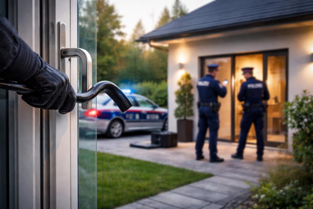 Vermehrt Einbrüche im Bezirk Klagenfurt: Polizei mahnt zur Vorsicht