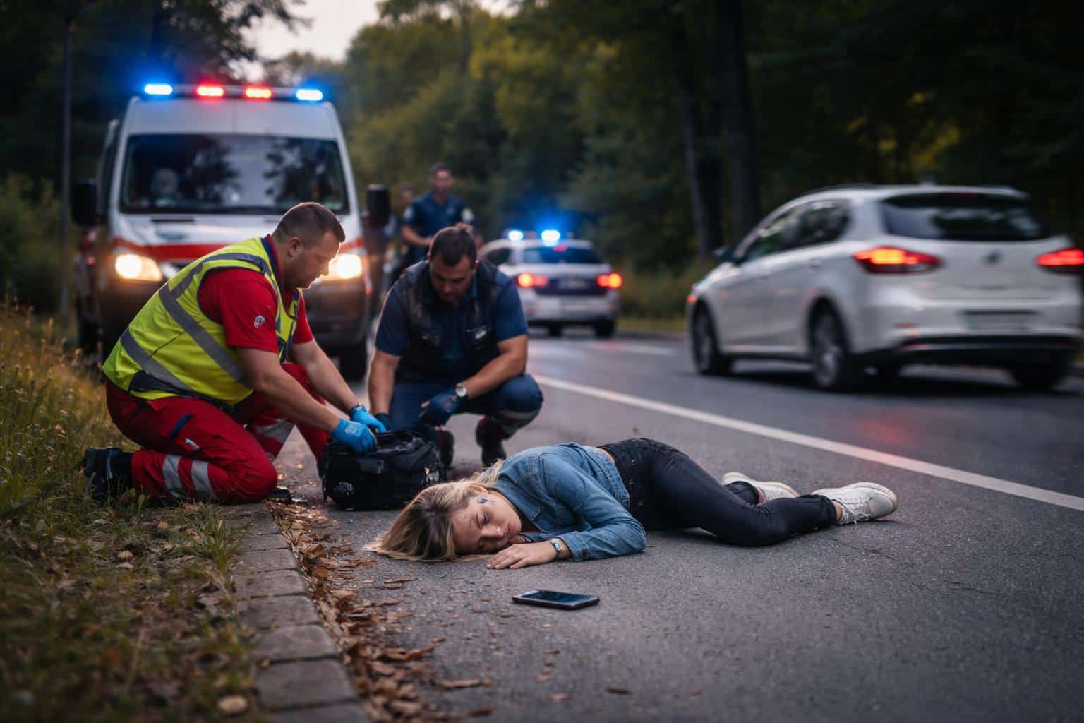 17-jährige Fußgängerin von Auto erfasst – Lenker fuhr weiter