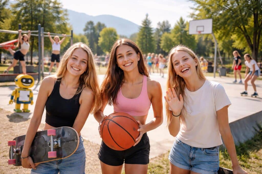 Sportsgirls starten in Villach