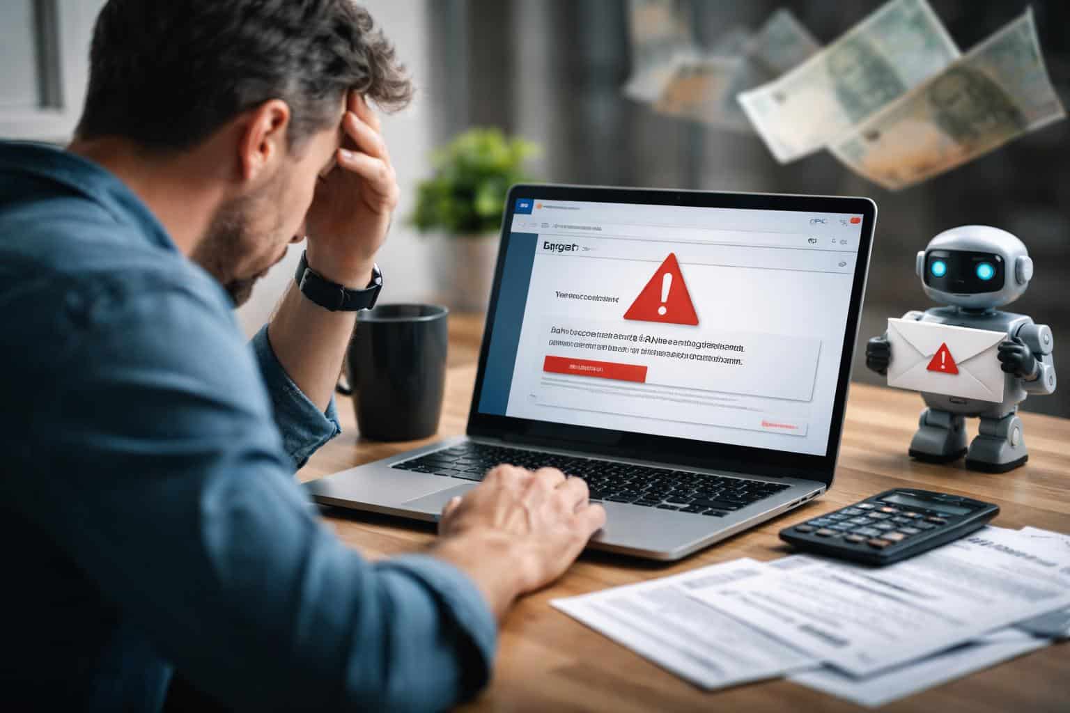 Falsche E‑Mails kosteten Tausende