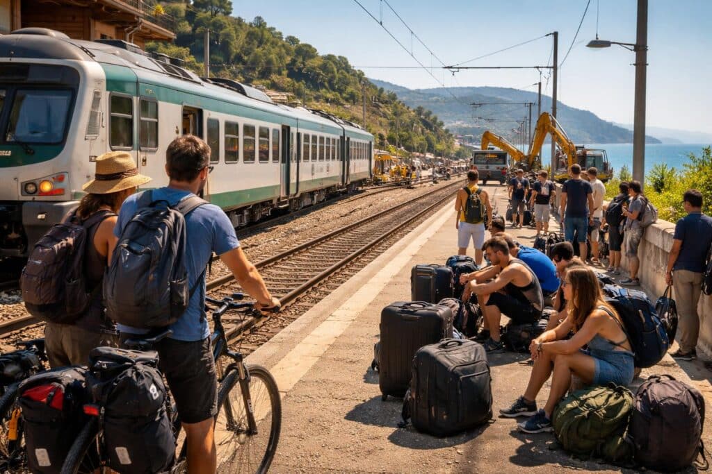 Reisende, die an die Adria wollen, stranden regelmäßig in Italien