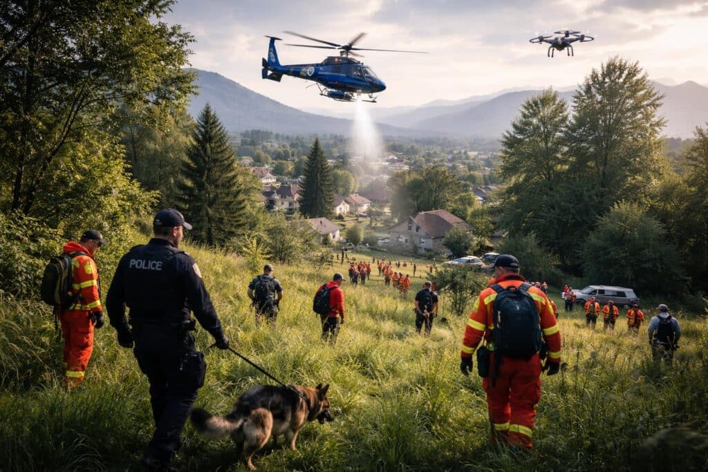 Große Suchaktion: Vermisstes Kind (4) in Klagenfurt gefunden