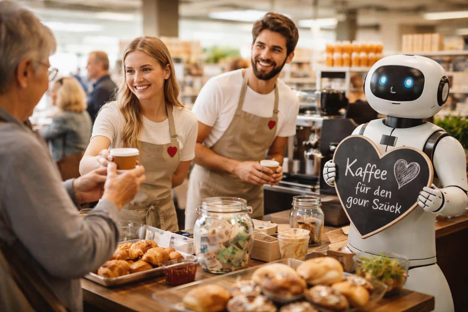 Mit "Kaffeehaus" im Supermarkt 28.000 Euro eingenommen