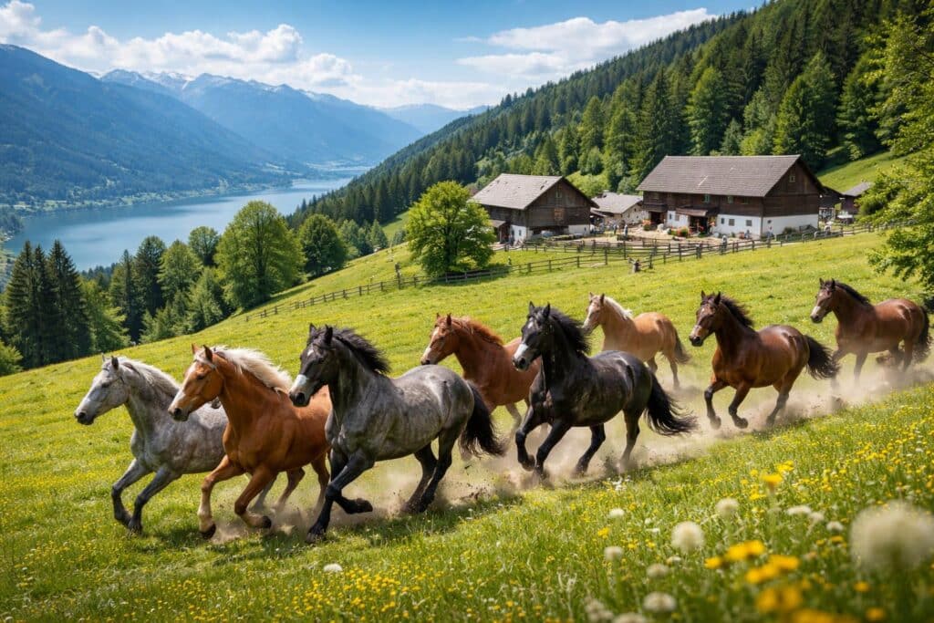 120 Jahre Hengstaufzucht am Ossiacher Tauern!