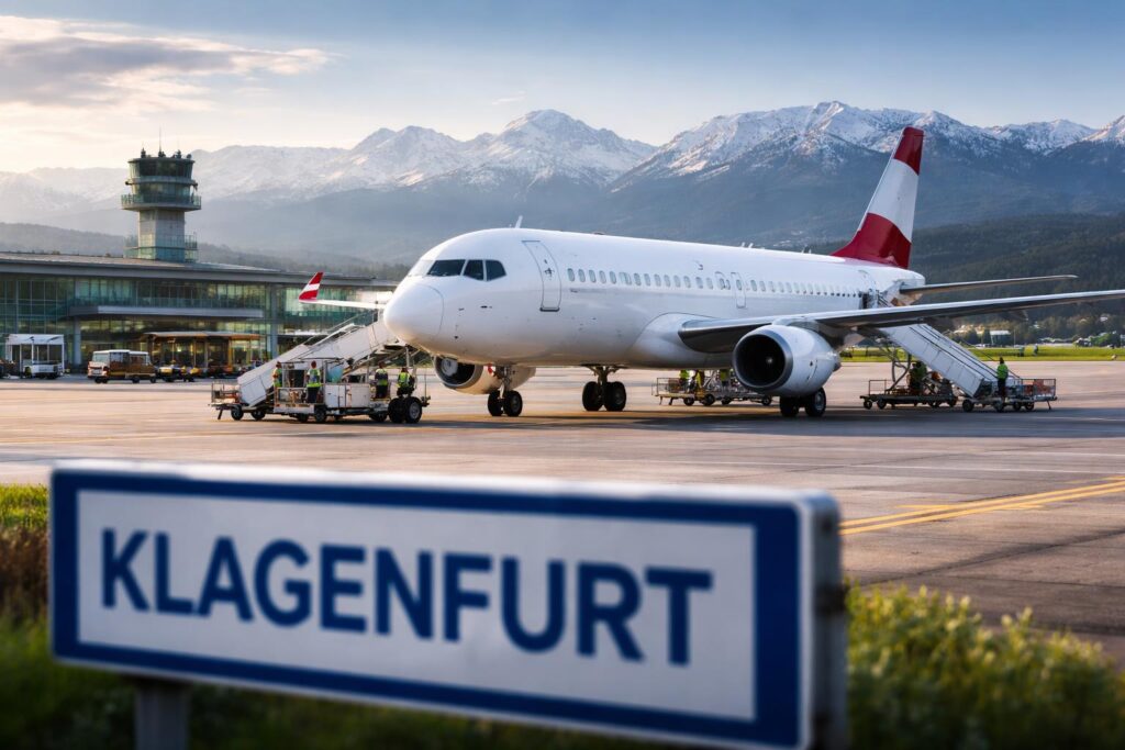 AUA will an Flug Klagenfurt-Wien festhalten