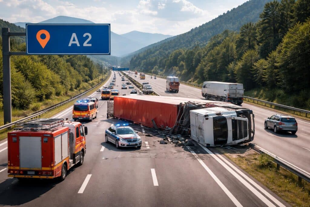A2 Süd Autobahn, Klagenfurt Richtung Graz