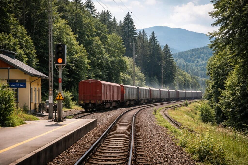 Kärnten: Zuggarnitur mit 20 Waggons fuhr führerlos aus Bahnhof