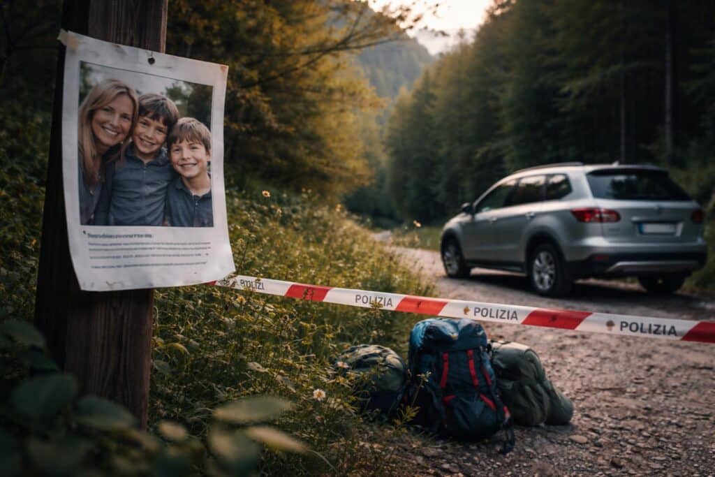 Mutter und ihre Söhne verschwanden in Friaul spurlos