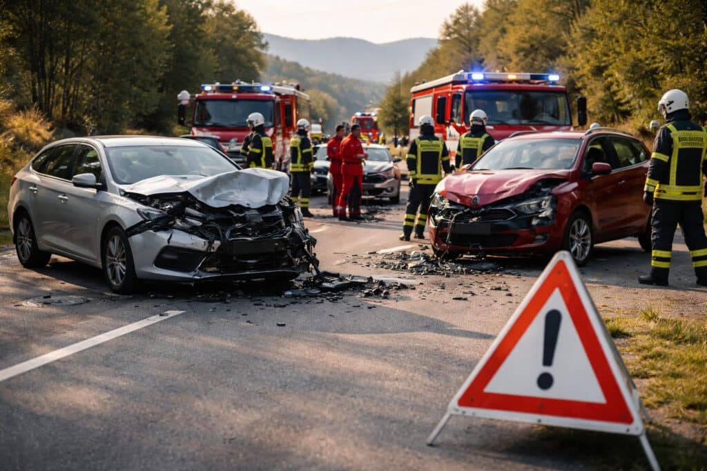 Drei Lenker aus Steiermark: Mehrere Verkehrsunfälle mit Verletzten