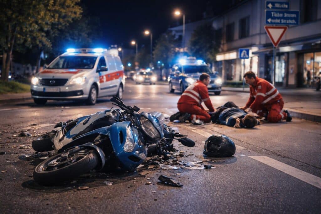 Mopedlenker schwer verletzt