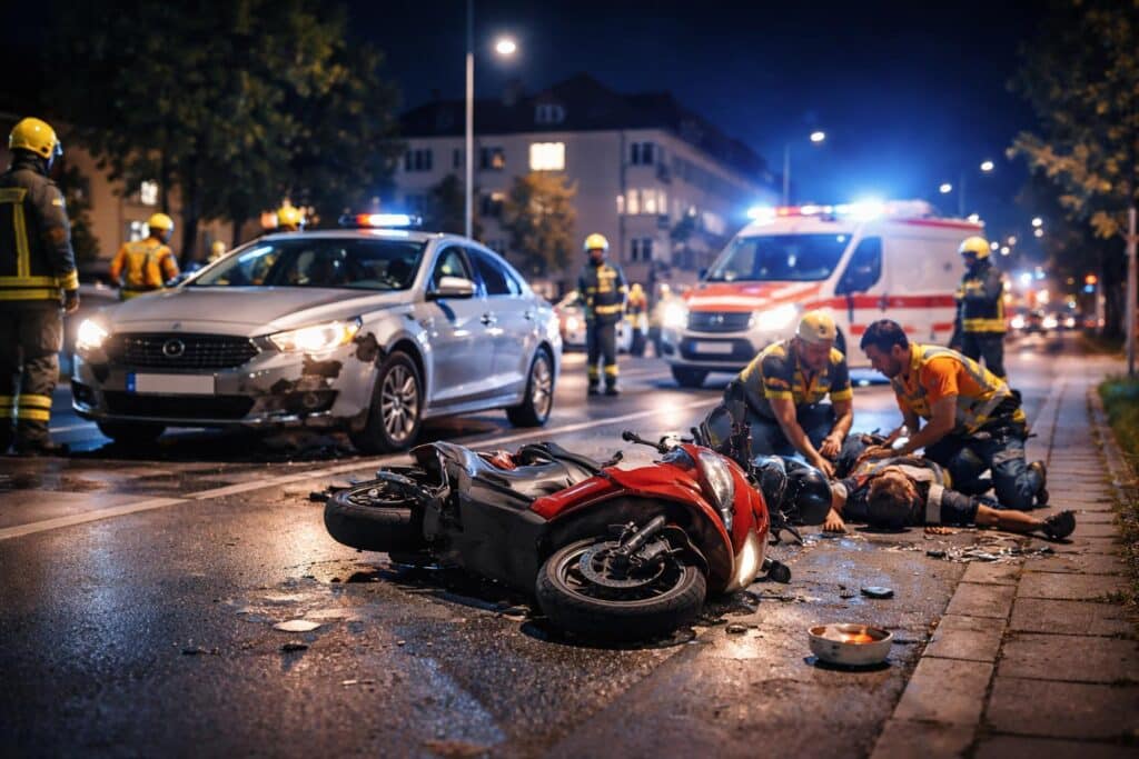 Verkehrsunfall mit Personenschaden in Villach
