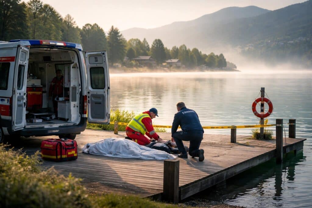 Badeunfall im Bezirk Klagenfurt