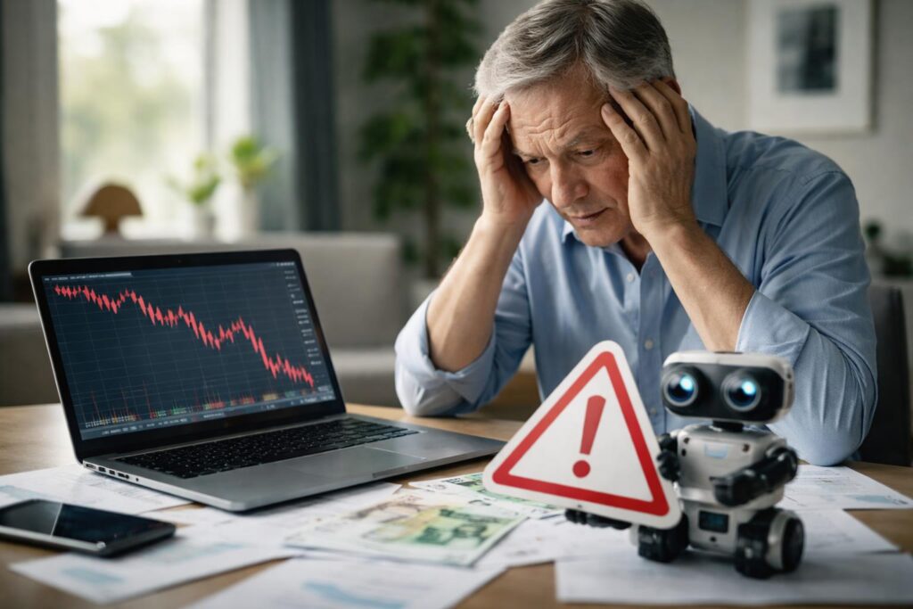Mann bei Online-Trading betrogen