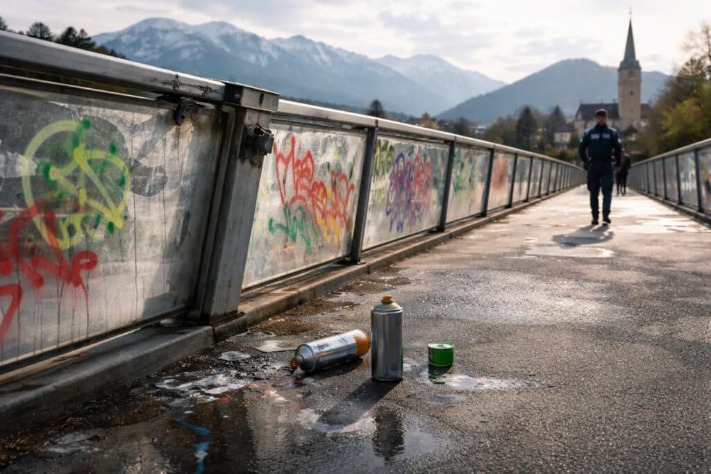 Schwere Sachbeschädigung in Villach