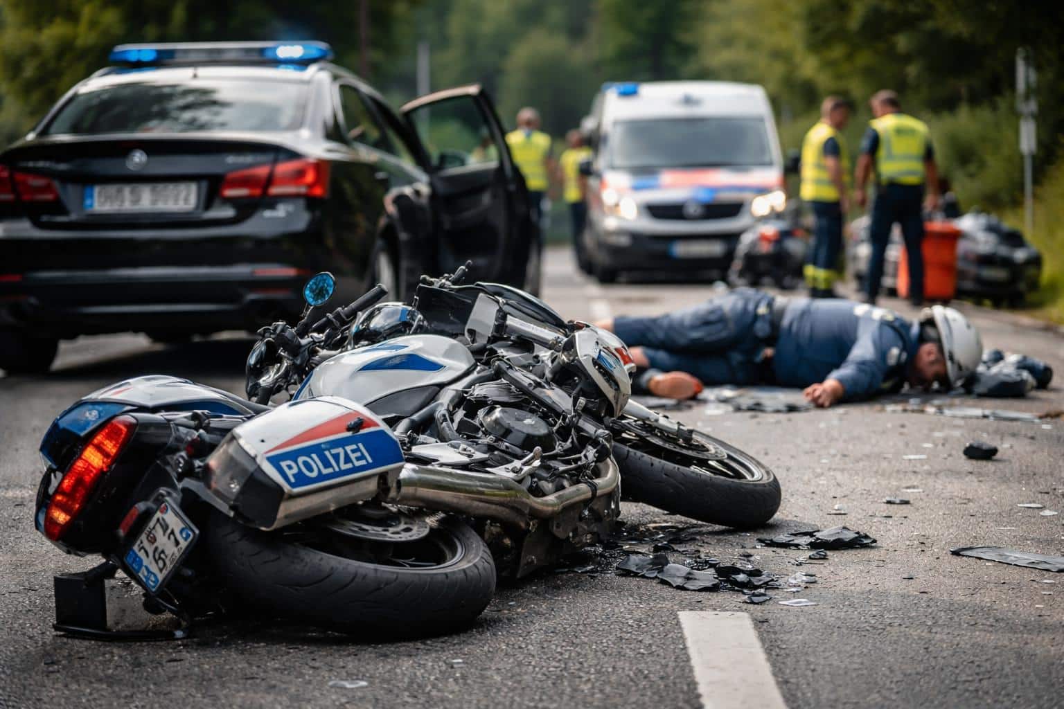 Polizist bei Kontrolle schwer verletzt