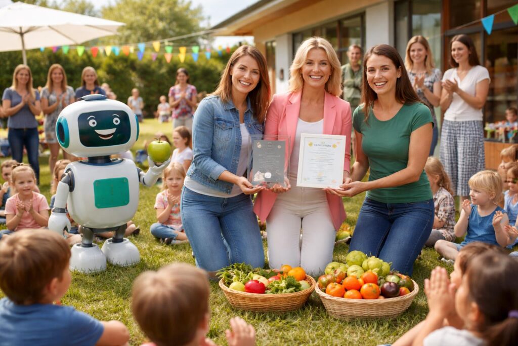 Gesunde Kinderbetreuung ausgezeichnet