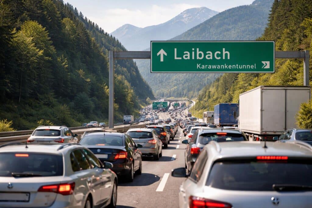 A11 Villach Richtung Laibach