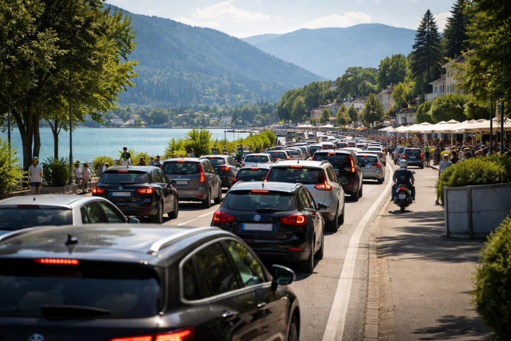 B83 Velden am Wörther See, Rosegger Straße bis Am Corso