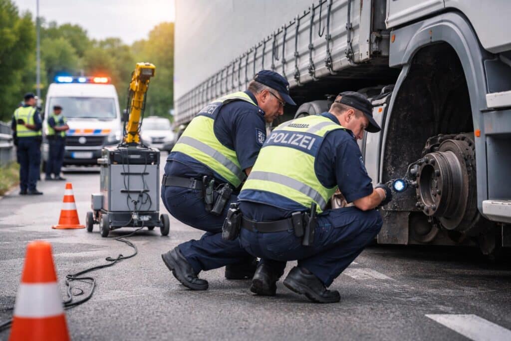 40 Anzeigen nach Lkw-Kontrolle
