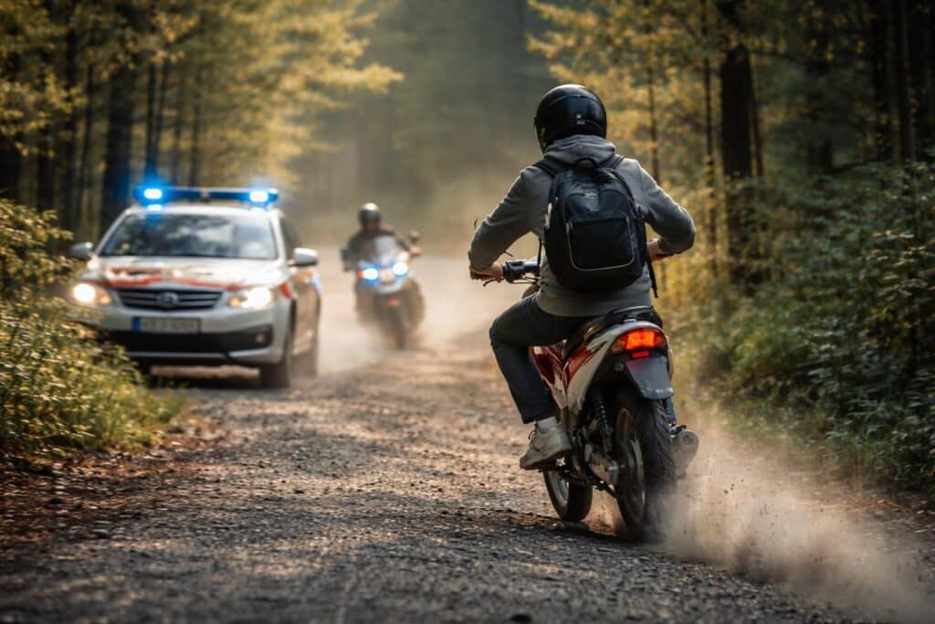 14-jähriger Mopedlenker lieferte sich Verfolgungsjagd mit Polizei