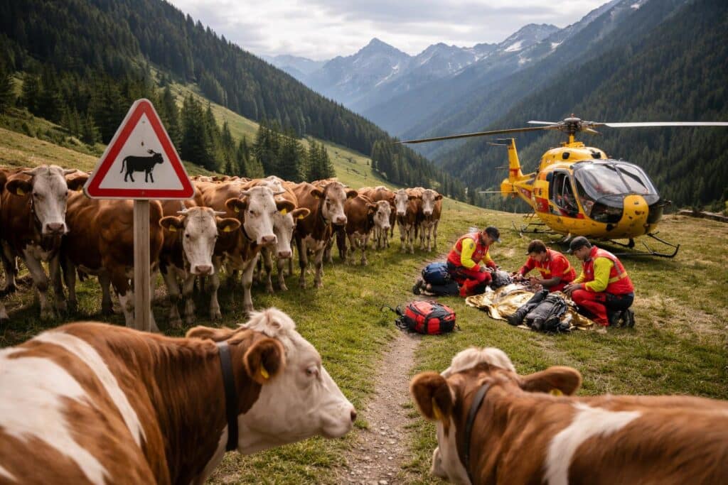 Kuh-Herde: Tödliche Kuhattacke in Osttirol: Frau starb, Mann verletzt