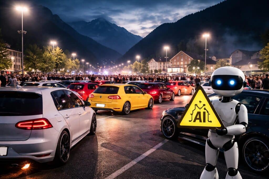 XS Carnight: Neuer Trend: GTI-Fahrer trafen sich spontan in Tarvis