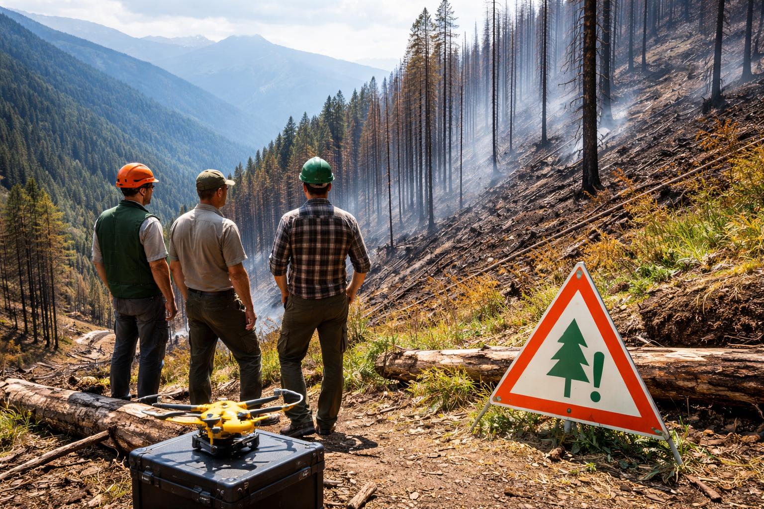 Nach Waldbrand im Lesachtal: Forstexperten fordern mehr Unterstützung