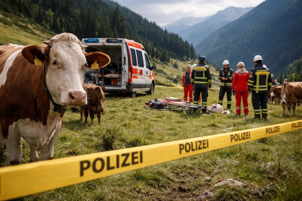 Tödliche Kuhattacke in Osttirol: Ehemann noch nicht befragt