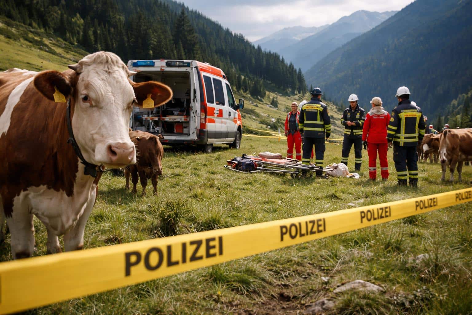 Tödliche Kuhattacke in Osttirol: Ehemann noch nicht befragt