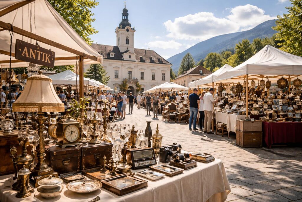 1. Vintage und Antiquitäten Flohmarkt