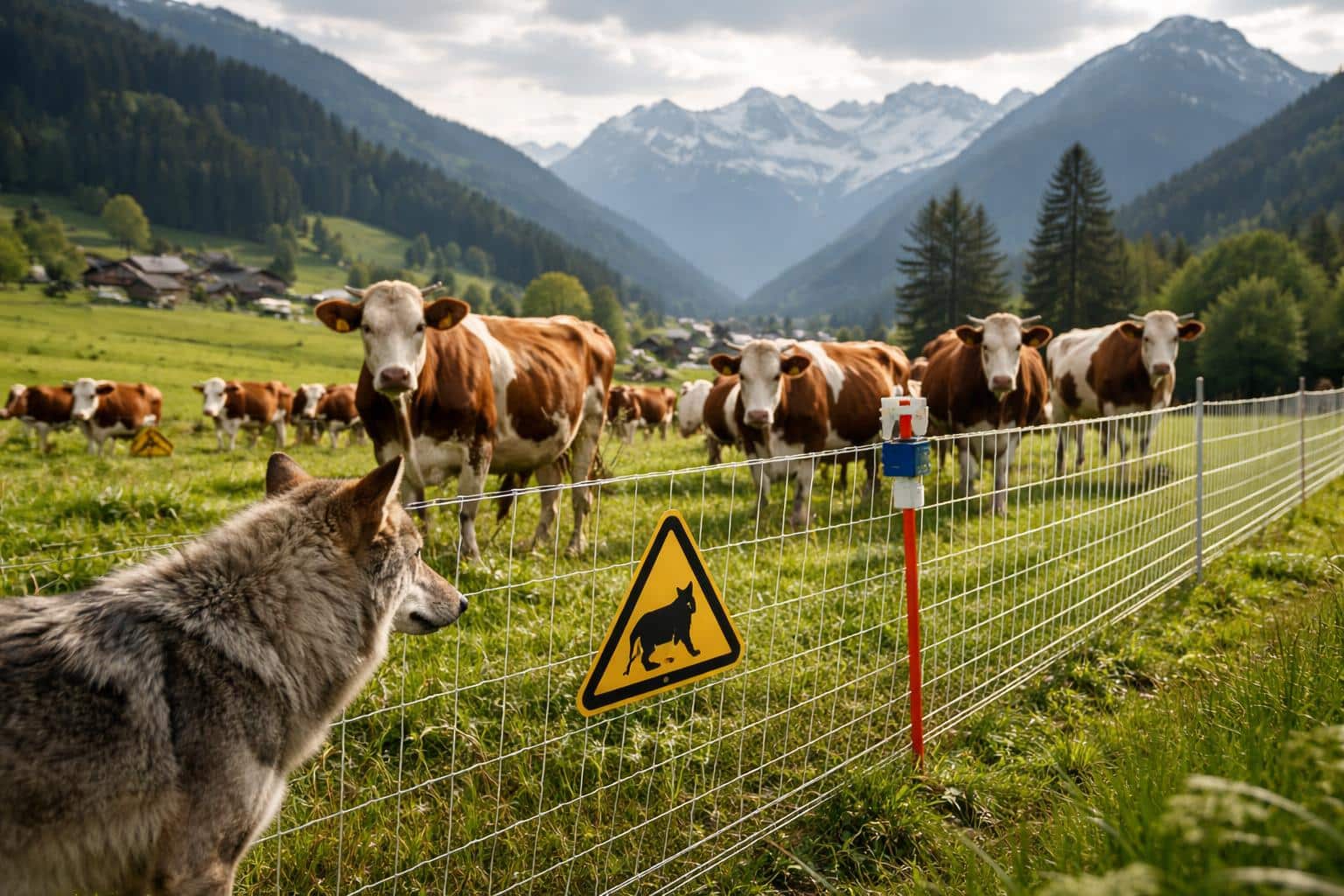 In Osttirol: Schreckte ein Wolf die Rinder vor tödlicher Kuhattacke auf?