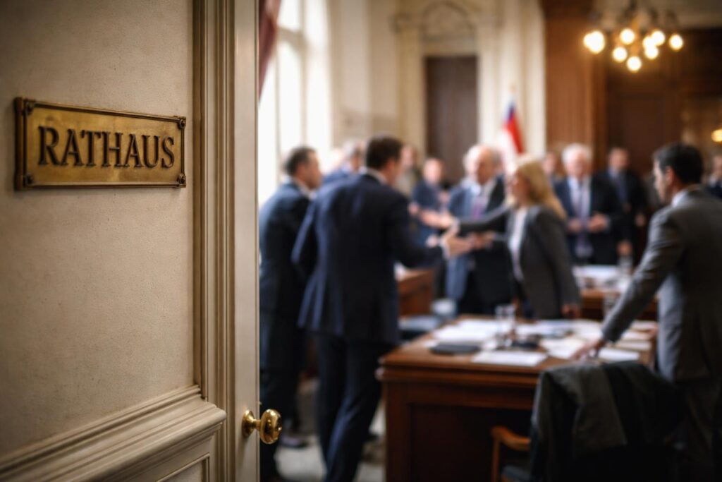 Wieder Turbulenzen im Rathaus