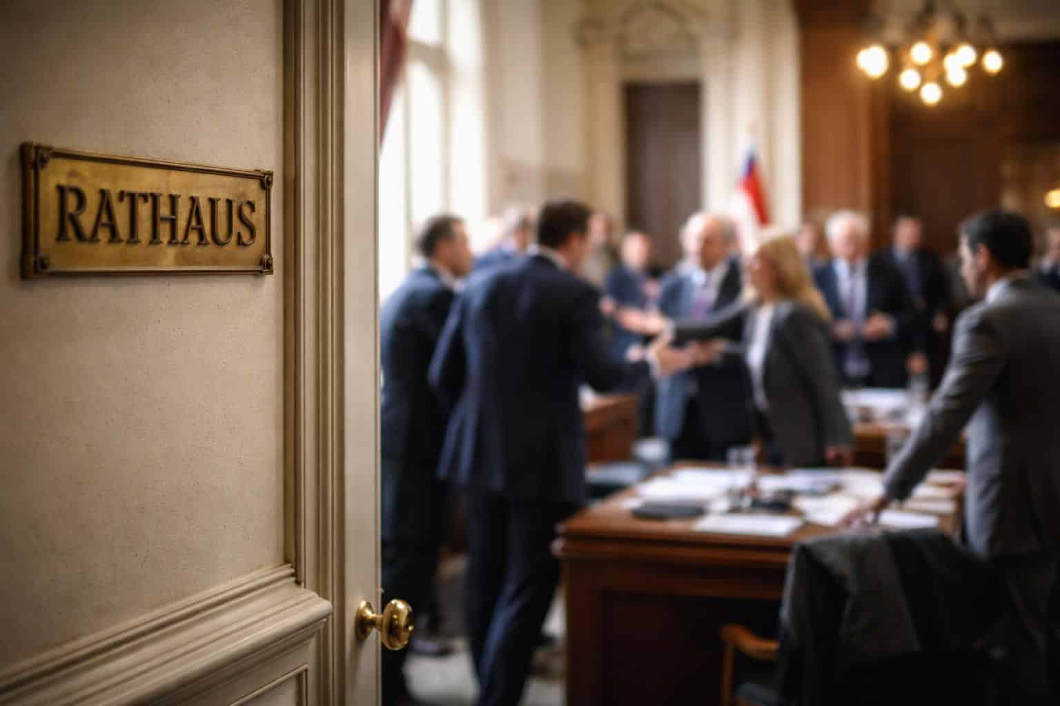 Wieder Turbulenzen im Rathaus