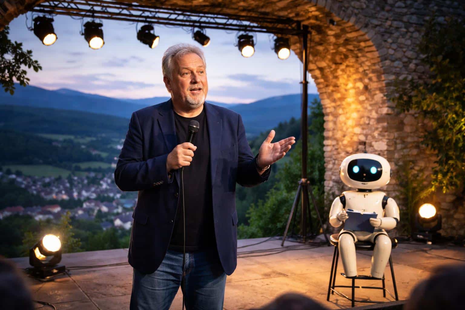 Ausnahme-Kabarettist Andreas Vitasek gastiert am Schlossberg Griffen