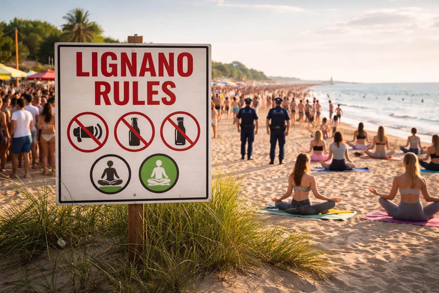 „Tutto Gas“: Strenge Regeln und Yoga-Angebot zu Pfingsten in Lignano