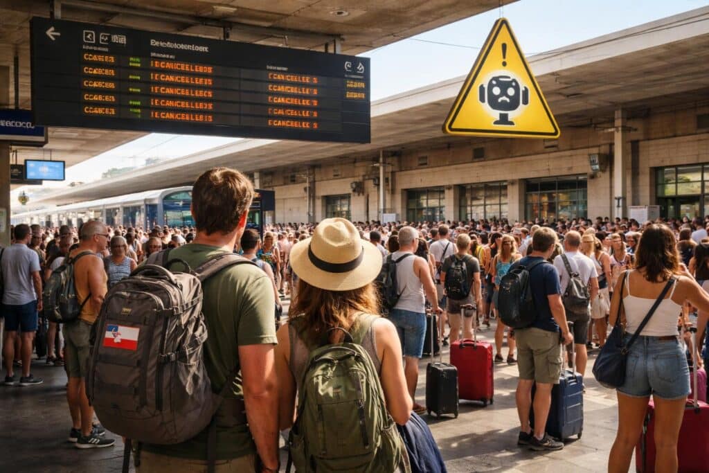 Strecke gesperrt: Österreicher strandeten auf Bahnhöfen in Italien