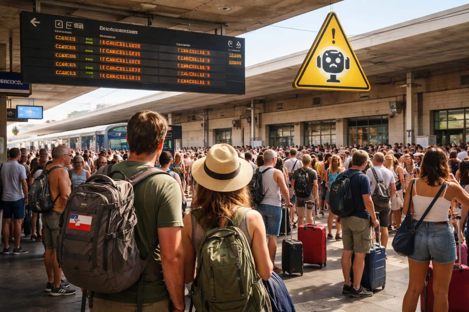 Strecke gesperrt: Österreicher strandeten auf Bahnhöfen in Italien