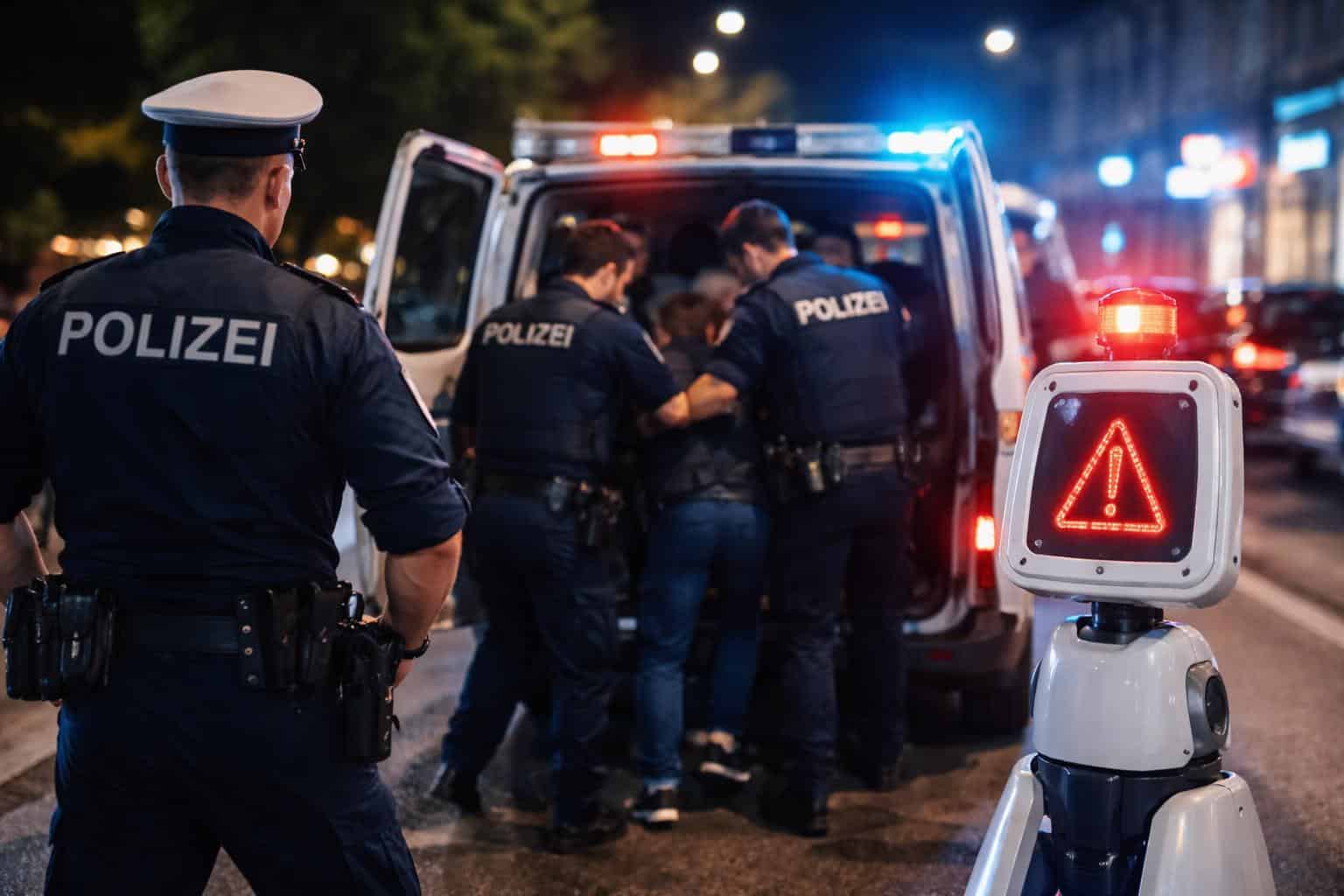 Drei Polizisten bei Einsatz verletzt
