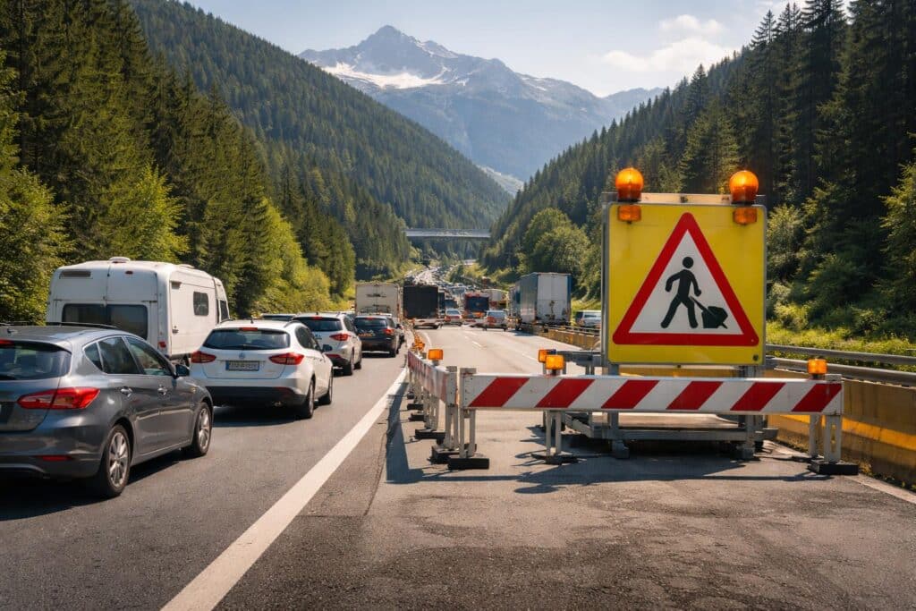 A10 Tauern Autobahn, Salzburg Richtung Villach